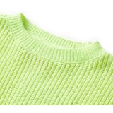  Dječji džemper pleteni neonskožuti 128 | shoptok.hr