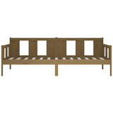  Dnevni ležaj od masivne borovine smeđa boja meda 90 x 190 cm | Eponuda.com