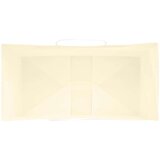  Papirnate vrećice 50 kom s ručkama žute 32x17x25 cm | shoptok.hr