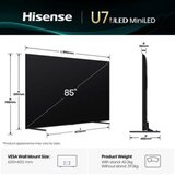 Hisense TV ULED (Mini LED) 85U7Q - - Panteh | Shoptok.si