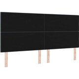  Naslon za glavu s dugmićima Tamno siva 200 cm Baršun | shoptok.hr