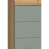 MID.YOU OMARICA ZA PRALNI STROJ žajbljevo zelena, hrast artisan | Shoptok.si