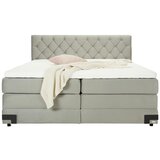 Premium Living Postelja Boxpring Palio, Svetlo Siva, Predal, 180x200 | Shoptok.si