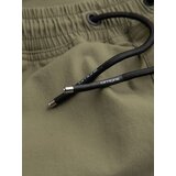 Ombre Men's JOGGER pants with zippered cargo pockets - light olive | Shoptok.si