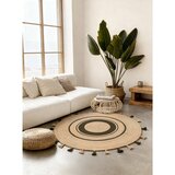Hanse Home Obostrani/ručno rađen juten okrugao tepih u prirodnoj boji ø 200 cm Basil – | shoptok.hr