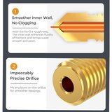 Aldor High Speed Brass Nozzle – Kompatibilna sa Ender-3 V3 SE 0.2/0.4mm | Eponuda.com