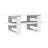  The Living Store Klubska mizica bela 102x55x42 cm inženirski les - Klubska Mizica, (21495660) | Shoptok.si