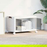 vidaXL Škatla za shranjevanje s kolesi 75 L 64x40x41 cm | Shoptok.si