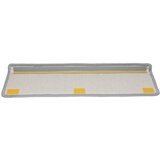  Prostirke za stepenice 10 kom 65x21x4 cm sive s pravokutnim rubom | shoptok.hr