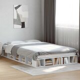 Okvir za krevet bijeli 135x190 cm konstruirano drvo | Eponuda.com