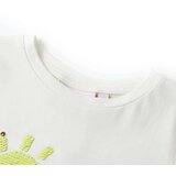  Dječja majica prljavo bijela boja 116 | shoptok.hr