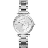 Fossil Analogni sat 'Carlie' srebro | shoptok.hr