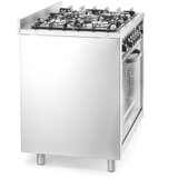 Hendi Gasni šporet - 5 gorionika sa električnom rernom, Kitchen Line, Srebrna, 230V/2900W, 14,3kW, 900x653x(H)900mm | Eponuda.com