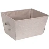 bež košara za pohranu Tap, 30 x 22 cm
