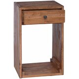  Noćni ormarić Smeđa 63 x 30 x 79 cm Čvrsto mahagonijsko drvo | Eponuda.com
