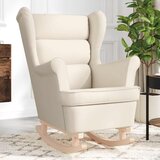 Furnova Gugalni stol Cream 74x90x102 cm Tkanina, (21925568) | Shoptok.si