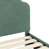  za djecu s uzglavljem Morska zelena 80 x 200 cm Baršun | shoptok.hr