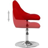 vidaXL Vrtljivi jedilni stoli 2 kosa vinsko rdeč žamet, (20948114) | Shoptok.si