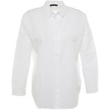 Trendyol ženska košulja TWOSS22GO0669, ecru | Eponuda.com