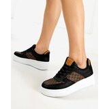 Resti Black women's sports shoes with Glou print - Footwear | Eponuda.ba