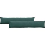vidaXL jastučići za sofu 2 pcs tamnozelena 200 x 40 cm kordura tekstil | shoptok.hr