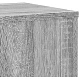 vidaXL Stojalo za rastline 2 kosa siva sonoma 30x30x70 cm inž. les | Shoptok.si