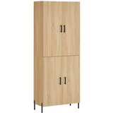  Visoka komoda hrasta sonome 69,5x34x180cm od konstruiranog drva | shoptok.hr