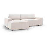 Micadoni Bež raztegljiva kotna sedežna garnitura (levi kot) Jodie – Home | Shoptok.si