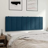  Jastuk za uzglavlje Hanko plavi 140 cm baršunasti | shoptok.hr