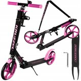  Alu. sklopivi dječji romobil do 100kg gumeni kotači 200mm abec-7 pink spido | shoptok.hr