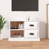 vidaXL TV omarica bela 73x35,5x47,5 cm inženirski les Cene
