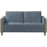 Niels Andersson ZOFA S POSTELJNO FUNKCIJO, modra, barve bukve les, tekstil | Shoptok.si