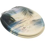  Toaletna daska s mekim zatvaranjem MDF s uzorkom plaže | shoptok.hr