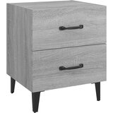  Nočna omarica 2 kosa siva sonoma 40x35x47,5 cm, (20731116) | Shoptok.si