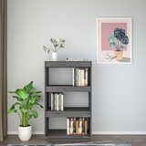 Ormarić za knjige / pregrada sivi 60x35x103 cm od borovine | shoptok.hr
