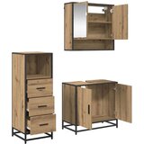 vidaXL set namještaja za kupaonicu 3 pcs hrast artisan 65 x 33 x 60 cm | shoptok.hr