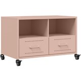  TV ormarić ružičasti 68 x 39 x 43,5 cm čelik | Shoptok.si