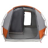 vidaXL Šator za automobil za 2 osobe sivo-narančasti vodootporni | shoptok.hr