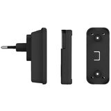solight 1L67B - Bežično zvono za utičnicu 230V IP56, crno | Eponuda.com