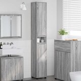  Kupaonski ormar s policom Siva Sonoma 30,5 x 30 x 195 cm | shoptok.hr