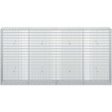  Gabion s žicom debljine 3,5 mm i mrežom 5x2,5 cm 200x30x100 cm | shoptok.hr
