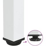  Noge za barski stol 4 kom Bijele 90-92 cm Čelične | shoptok.hr