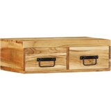  Zidni TV ormarić 60x30x19 cm puno drvo bagrem | shoptok.hr
