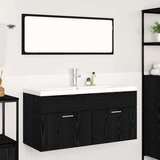  Kupaonski ormar Crni hrast 100 x 38 5 x 46 cm Konstruirano drvo | shoptok.hr
