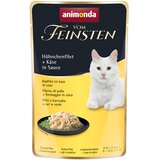 Animonda vom Feinsten Adult v omaki 18 x 50 g - Piščančji file + sir v omaki | shoptok.hr