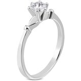 Kesi Luxury II surgical steel engagement ring Cene