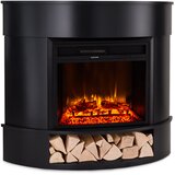 Klarstein Loloru električni kamin grijač s ventilatorom 900/1800W daljinski upravljač s tjednim timerom | shoptok.hr