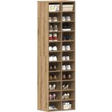 vidaXL Ormarić za cipele Artisan hrast 54x34x183 cm izrađeno drvo | shoptok.hr