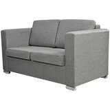Maison Chic kavč - Sofa - Kanape dvosed blago svetlo siv, (21726892) | Shoptok.si
