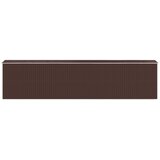  Vrtno spremište tamnosmeđe 192x855x223 cm pocinčani čelik | shoptok.hr